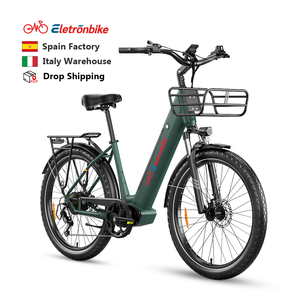 Pedelec ville pliant 28 pouces fourche suspension 40mm cyclisme urbain confortable 48V 13.5Ah vélo électrique 250W - Product Image 1