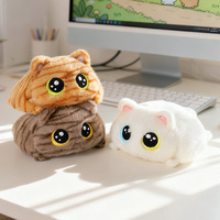 En gros, Mini porte-clés pendentif peluche chat bouffon, Certifié CE CPC, Personnalisable OEM, En stock