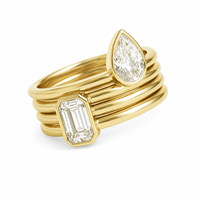 Bijoux personnalisés en acier inoxydable 316L, bague spirale, étanche, hypoallergénique, plaqué or PVD, bijoux en CZ, cadeaux pour femmes