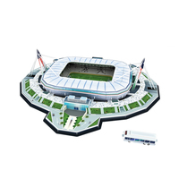 85 pièces de puzzle en mousse 3D à assembler soi-même, stade de la Juventus, pour enfants