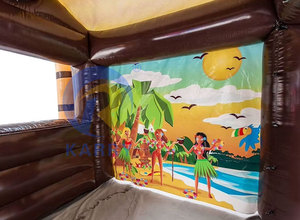 Barra Tiki Tropical Inflable, Puesto de Bar Inflable para Fiestas en la <span class=keywords><strong>Playa</strong></span>, Exposiciones, <span class=keywords><strong>Casa</strong></span> Inflable para <span class=keywords><strong>Alquiler</strong></span> y Eventos - Product Image 5
