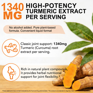 Acentiallabs 1340 mg Zerdeçal Kurkumin Ekstresi Siyah Biberli Sıvı Damlalar Sindirim Sağlığı ve Hareket Kabiliyetini Destekleyici - Product Image 2