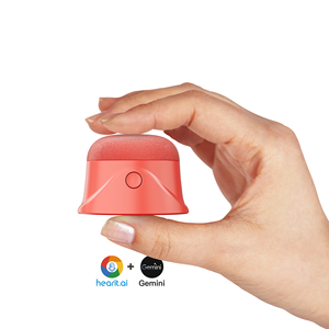 Hearit. AI Altavoz Smart Home Hospital BLE con reconocimiento de voz en varios idiomas alimentado por batería - Product Image 1