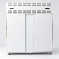 Aquatische producten dubbele deur tray blastvriezer -45~-80 ℃   Snelvriezer voor het invriezen van kreeft, krab en zeevruchten