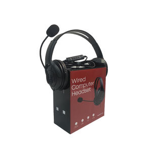 GAE-109 Auriculares para Juegos de PC Baratos OEM, Auriculares Estéreo con Cancelación de Ruido USB y Micrófono para Juegos de PC - Product Image 1