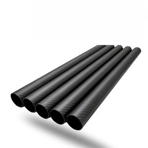 Customized Woven Texture <b>Carbon</b> <b>Fiber</b> Tube for Drone Spare Parts and Decorative/Mechanical Applications - Product Image 1
