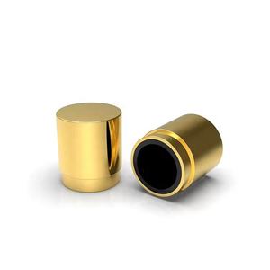 Fabricant de luxe peur 15mm couronne en métal parfumé Zamac parfum bouteilles bouchons parfum bouchons couvercles - Product Image 1