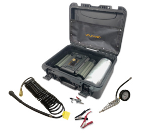 Kit de Compresor de 12V con Tanque, Maleta, para Neumáticos, de Alta Resistencia, Doble Cilindro, Universal, Continuo, K500T, Compresor Doble K500 - Product Image 2