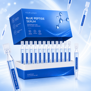 Suero de Péptidos Azules Directo de Fábrica, Ampolla OEM ODM, Suero para el Cuidado de la Piel al por Mayor, Empaque Personalizado, Servicio de Diseño Gratuito - Product Image 1