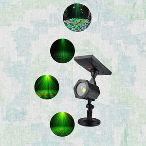Outdoor Garden <b>Solar</b> Powered Lawn Stage Effect <b>Light</b> IP65 <b>Fairy</b> Sky Star Christmas Holiday Laser Projector - Product Image 3