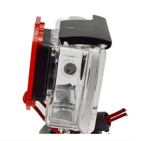 Accessoires de caméra d'action Xueren <span class=keywords><strong>rouge</strong></span> sous l'eau sous la mer plongée capuchon de <span class=keywords><strong>filtre</strong></span> d'objectif <span class=keywords><strong>rouge</strong></span> avec corde pour boîtier GoPro <span class=keywords><strong>Hero</strong></span> <span class=keywords><strong>3</strong></span> - Product Image 3