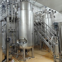 Cuve de Fermentation Automatique 30L Bailun pour Vinaigre et Biogaz avec Contrôle PLC, Réservoir sous Pression, Pompe et Moteur