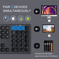 Keyboard Komputer Berkualitas Tinggi Harga Terjangkau Keyboard Multi Perangkat Keyboard untuk Ipad 2020