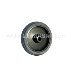 Rueda giratoria Xinmiao de 5 pulgadas, rueda fija individual con neumático de PVC para equipo médico - Product Image 4