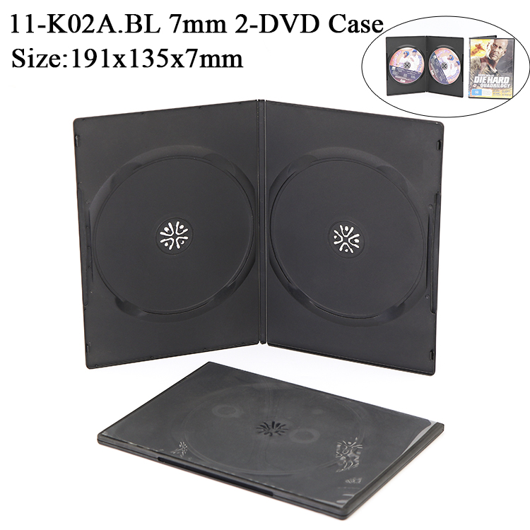 K02: Estuche para 2 DVD de 7 mm