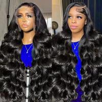 Perruque de cheveux vierges birmans bruts bouclés afro 4C pour dentelle transparente 13x4, ondulations profondes, cheveux d'un seul donneur, double tirage, cuticules alignées