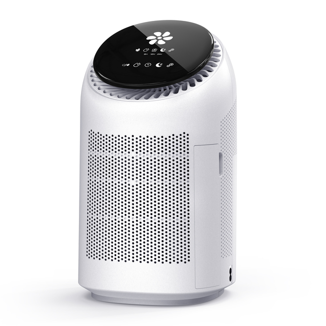 2-in-1 70W Home/Office Air Purifier Dehumidifier Electric 11 HEPA Filter 0.7L Tank 100m³/H CADR Capacity Air Coolers for Garage