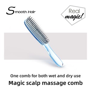 Peine Mágico Heshu Alemán, Estilo de Celebridad de Internet de TikTok, para Dar Volumen y Desenredar el Cabello, Suaviza los Nudos, de Plástico, de Doble Uso (Seco/Húmedo) - Product Image 2