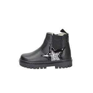 Balducci Girls Low Ankle Boots Black <b>Glitter</b> Star Design - Product Image 1