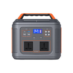 เครื่องกำเนิดไฟฟ้าพลังงานแสงอาทิตย์แบบพกพาขนาดเล็ก 300W 230.4Wh สำหรับตั้งแคมป์กลางแจ้ง ชาร์จไฟด้วยพลังงานแสงอาทิตย์ แบตเตอรี่สำรอง 12.8V 18Ah - Product Image 2