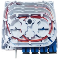 Prise de Fiber optique FTTH, 4 ports, boîte de communication, intérieur