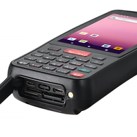PDA Android robuste avec scanner de codes-barres DPM, écran de 4,0 pouces avec clavier, PDA industriel pour la collecte de données de codes-barres spéciales