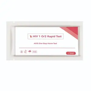 Prueba de tarjeta tri-line VIH 1/2/0, resultados en 15 minutos