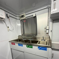 Remorque alimentaire mobile mexicaine personnalisée avec plaque chauffante, hotte d'extraction et fenêtre de service pour la vente de tacos, burritos et la restauration événementielle