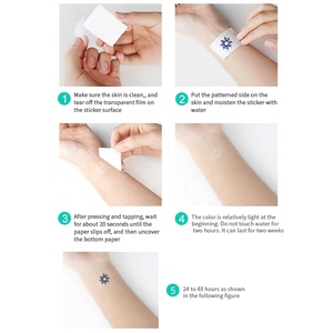 OEM/ODM Diseños Geniales, Tatuaje Temporal Impermeable de Serpiente para Hombre y Mujer, Nuevo Producto - Product Image 5
