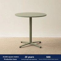 Meubles de jardin de style nordique pour villa, hôtel, camping, terrasse, tables et chaises pliantes, véranda, chaises en alliage d'aluminium haut de gamme
