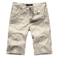Pantalones Cortos Cargo Casuales Transpirables de Tallas Grandes Ever Glow para Hombre, Verde, Algodón/Poliéster, Cintura Elástica, Logotipo Personalizado, Venta al Por Mayor
