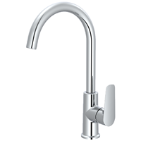 Robinet de douche Yuson série 3406 ZINC + PPA, robinet chromé pour salle de bain et cuisine
