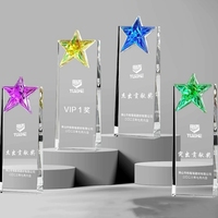 Trophées en cristal ADL Star K9, artisanat sportif, événements, plaques, décorations laser UV, souvenirs, cadeaux d'affaires, Chine