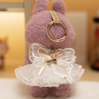 Boneka Kupu-kupu Mawar Custom Terlaris, Tahan Air, Kartun Lucu, Aksesoris Boneka, Gaun Pengantin, Pakaian Modis 17cm