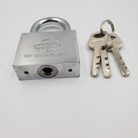 Fabricant Clé à ailettes nickelée de 60mm personnalisée meilleur cadenas avec serrure à lame de feuille