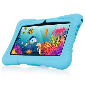 Tablette Pc Android 10, 7 pouces, facile à transporter, ordinateur d'apprentissage, WIFI, Super mince pour enfants