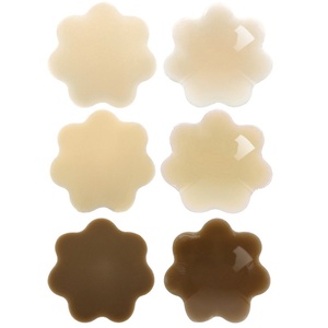 Coussinets d'allaitement <span class=keywords><strong>en</strong></span> silicone solide <span class=keywords><strong>en</strong></span> <span class=keywords><strong>forme</strong></span> <span class=keywords><strong>de</strong></span> fleur <span class=keywords><strong>de</strong></span> prunier pour femmes, couvre-mamelons anti-bosse pour robe <span class=keywords><strong>de</strong></span> mariée Shu - Product Image 4