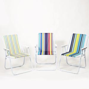<span class=keywords><strong>Chaise</strong></span> de <span class=keywords><strong>camping</strong></span> robuste, pliable et portable, design personnalisé, couleur réglable, avec pieds en métal complets pour l'extérieur - Product Image 2