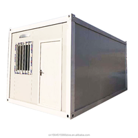 Chine mini maisons modulaires portable préfabriqué 10FT 15FT maison en conteneur plat