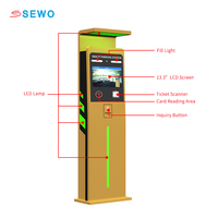 Système de ticket de stationnement de voiture SEWO pour carte de stationnement de véhicule temporaire équipement de gestion de voiture RFID