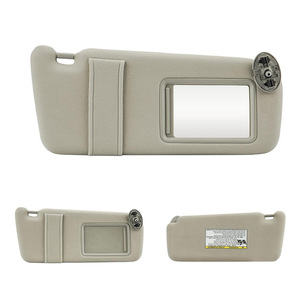 แผงบังแดด 74310-06780-E0 สีเบจ ด้านขวา สำหรับรถยนต์โตโยต้าแคมรี่ ไม่มีไฟ - Product Image 4