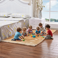 Tapis en fausse fourrure douce nordique pour canapé et tête de lit, antidérapant, résistant à l'usure, vente en gros