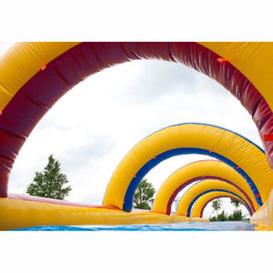 Tobogán Inflable de Doble Carril para Juegos Competitivos y Empresas de Alquiler - Product Image 5