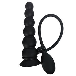 الأفضل مبيعًا لعبة جنسية للبالغين قابلة للنفخ بالخرز سدادة شرجية - Product Image 3