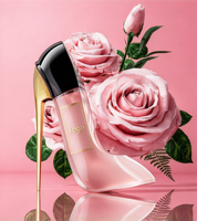 Brume corporelle florale pour femmes, parfum longue durée, fabriqué en France, logo personnalisé, usage quotidien