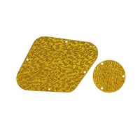 Plaque de protection arrière pour guitare électrique, plaque de protection arrière de guitare, support non inclus, vente en gros de pièces d'instruments