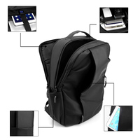 Mochila para Computadora de Gran Capacidad con Forro de Nailon, Estilo Moderno, para Estudiantes, Escuela, Negocios, Uso en Exteriores, Regalo