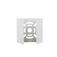 Support de montage sur poteau CCTV en métal fer de haute qualité pour l'extérieur et l'intérieur pour caméra de sécurité