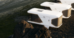 ยานอวกาศดีลักซ์ V5โรงแรมห้องราชาธุรกิจหรือห้องเดี่ยวของอพาร์ตเมนต์บ้านเคลื่อนที่ - Product Image 3