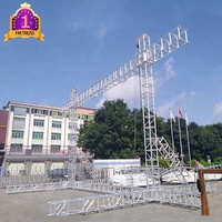 1M 2m 3M 4m Largo Aleación de aluminio Iluminación Truss Etapa objetivo Post Spigot Truss 390mm 290mm